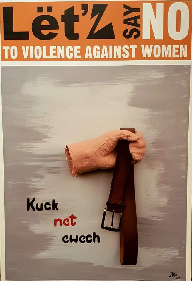 catigoncalves's tweet photo. The babybump is bigger this time, but the message 📢 🗣 remains.  #LëtzOrangeTheWorld #16daysofactivism2022 https://t.co/k4gmDkVrN1