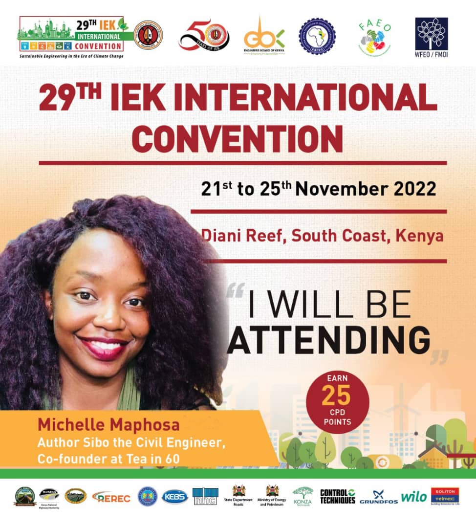 BaNitambe's tweet photo. Just finished presenting #SibotheEngineer project at the 29th @TheIEK International Convention. Such an honour.

@RAEngGlobal @theofficialfaeo @TheZimbabweIns1 https://t.co/22OAoOoICj