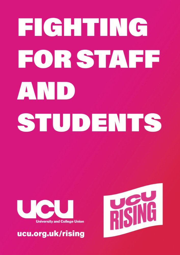 WolvesUCU's tweet photo. Our students say:

"I don't blame front line staff, I blame the very top who do not see this day in or day out. Full solidarity."

#ucuRISING #JoinTheStrikePack https://t.co/hNgO5Us1K7