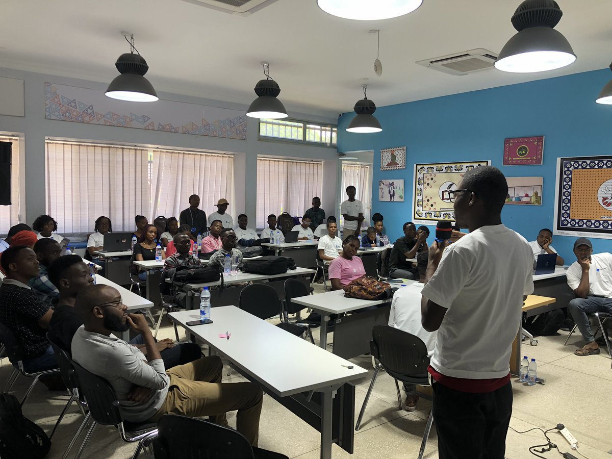 frikaan1's tweet photo. Day 1 of Filecoin hackathon happening at dLabs COICT Dar es salaam right now. 

Developers being provided with the fundamentals on how to build decentalized applications on the IPFS.

@Filecoin @FilFoundation @Protocollabs #FilecoinOrbitCommunity #Filecoin https://t.co/Sj4ga4rfIU