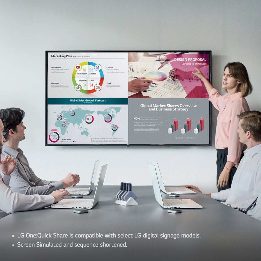 LGGulf's tweet photo. #PC screen sharing, switching and splitting on the LG Signage simultaneously? How is this all possible? By pressing a button, LG One:Quick Share.
#OnederfulLife #SC00DA #LGInformationDisplay #LGOneQuick #WirelessScreenSharing
#Gadget #Office #Business
https://t.co/zDgACdELci https://t.co/ICVnlVW8JL