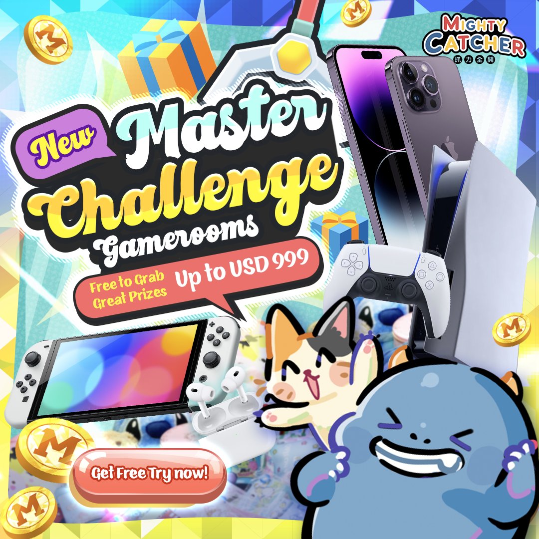 抓力全開 Mighty Catcher tweet media