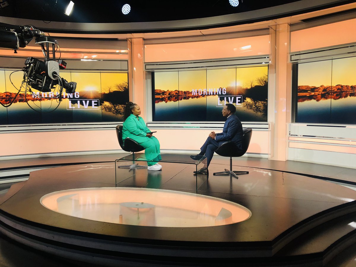 Rhodes_Uni's tweet photo. The Vice-Chancellor, Professor Sizwe Mabizela went to Morning Live this morning to talk about the 50th anniversary of the School of Journalism and Media Studies. We thank the SABC News for the opportunity. https://t.co/vjZWzGkZZT