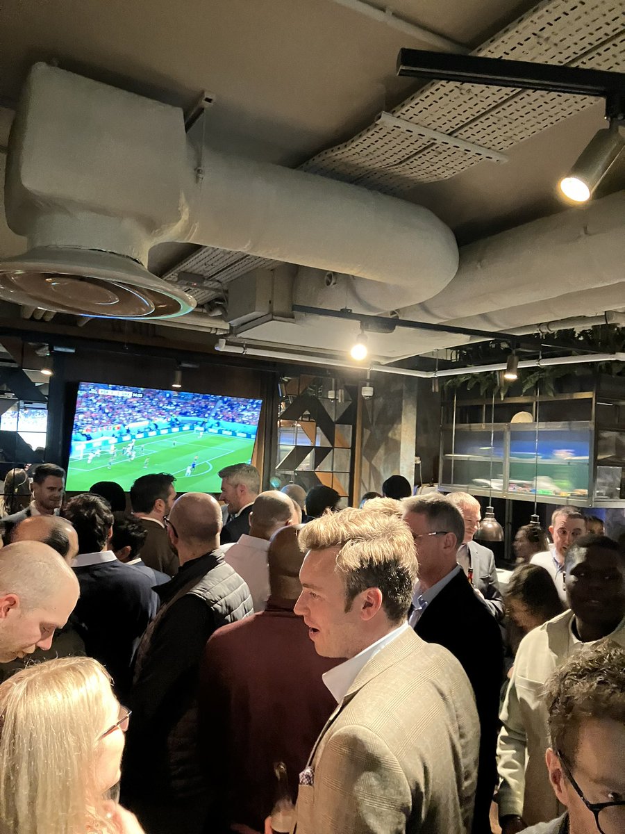 And relax.. after an engaging and insightful day yesterday, it was time to enjoy the World Cup! 🏆 #sportslaw