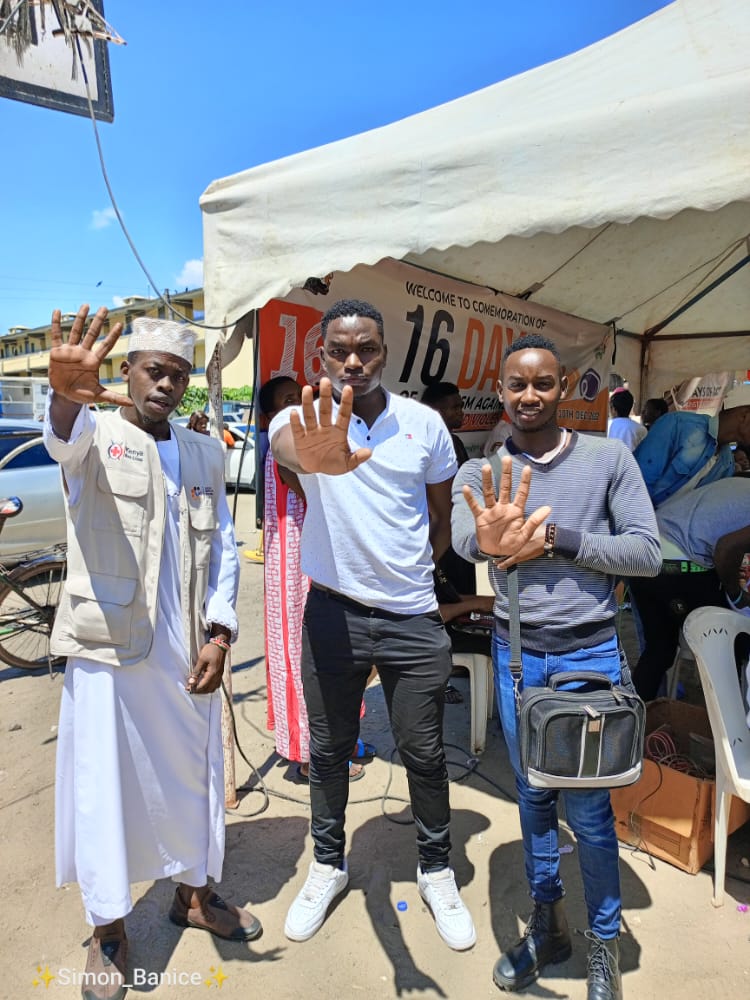 Happening now,   the launch of the 16 days of activism in Mombasa county. <a href="/MombasaCountyKe/">Mombasa County</a> <a href="/pemakenya/">Pema Kenya</a> <a href="/HAPA_KENYA/">HAPA_KENYA</a> <a href="/GBVnet/">GBV Prevention Net</a> @Galck_ke <a href="/KituoSheria/">Kituo Cha Sheria</a> <a href="/Huria_KE/">Human Rights Agenda (HURIA)</a> <a href="/Shis1Shisia/">Scarlet_Imma</a> <a href="/Njerikev/">Kev</a> <a href="/Nekesa_001/">NEKESA WANDERA</a>