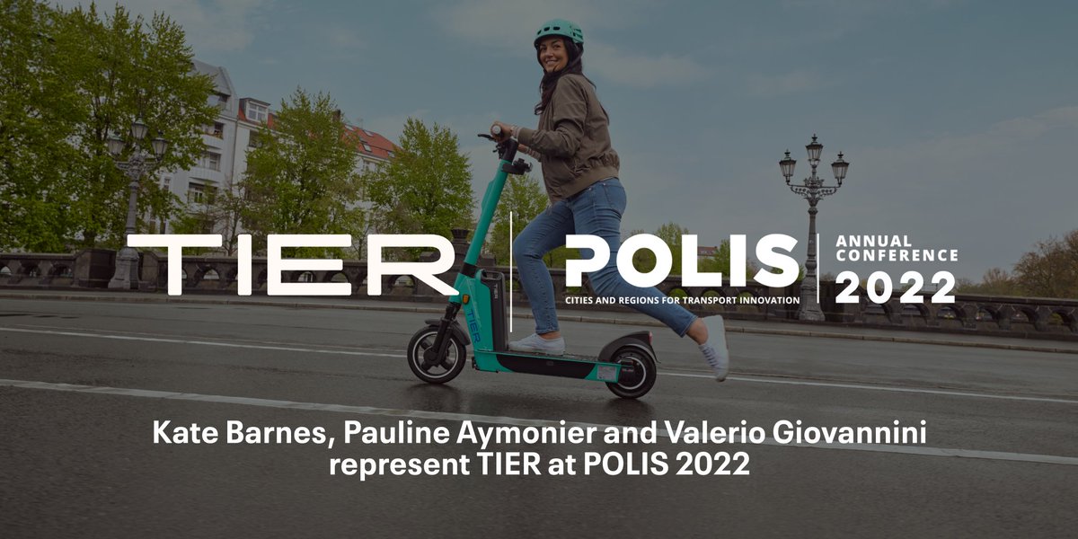 Across 2 days, the Annual POLIS Conference 2022 will provide a platform for #mobility experts, practitioners and decision-makers to exchange learnings & present their #transport achievements. TIER's Valerio Giovannini, Pauline Aymonier & Kate Barnes will be speaking at the event!
