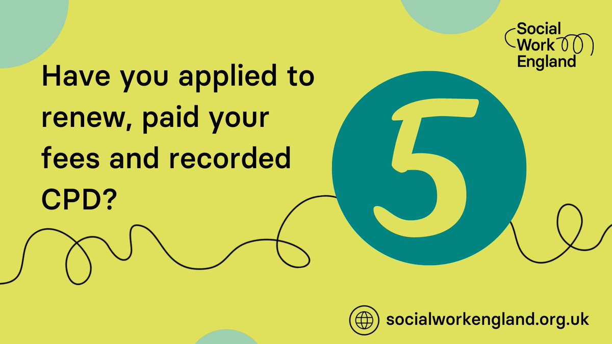 Social Work England on Twitter "The final countdown to the 30 November