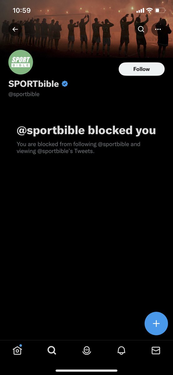 Can you guys stop quote tweeting from @Sportbible because I can’t see what it’s about and don’t know what I’ve done😂🤷🏾‍♂️