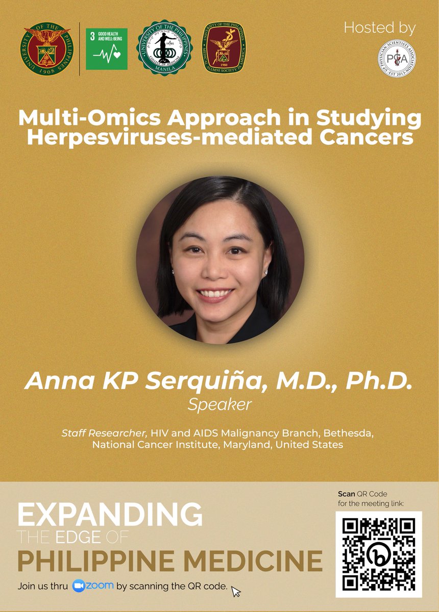 upcmpsa's tweet photo. Cancer has been one of the top causes of morbidity and mortality plaguing mankind. What approaches are possible in studying this disease? 🧬
Register for this free event via the following link: https://t.co/NlxVLXcn2I
#UPMASA 🔬
#UPCM 🩺
#UPPSA 🧬
#LifeofAResearcher 👩🏽⚕️ https://t.co/PtGLIZsTxY