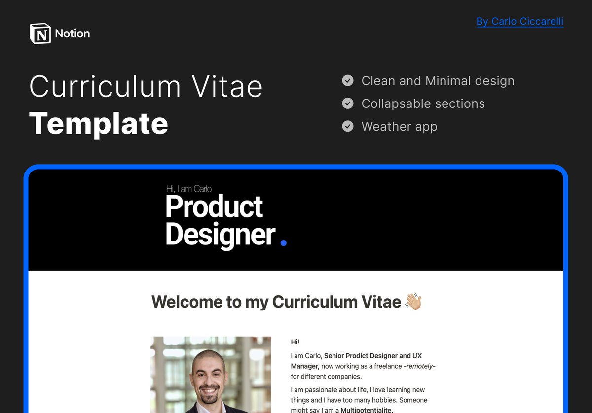 Carlo 👉 Product and Web Designer tweet media