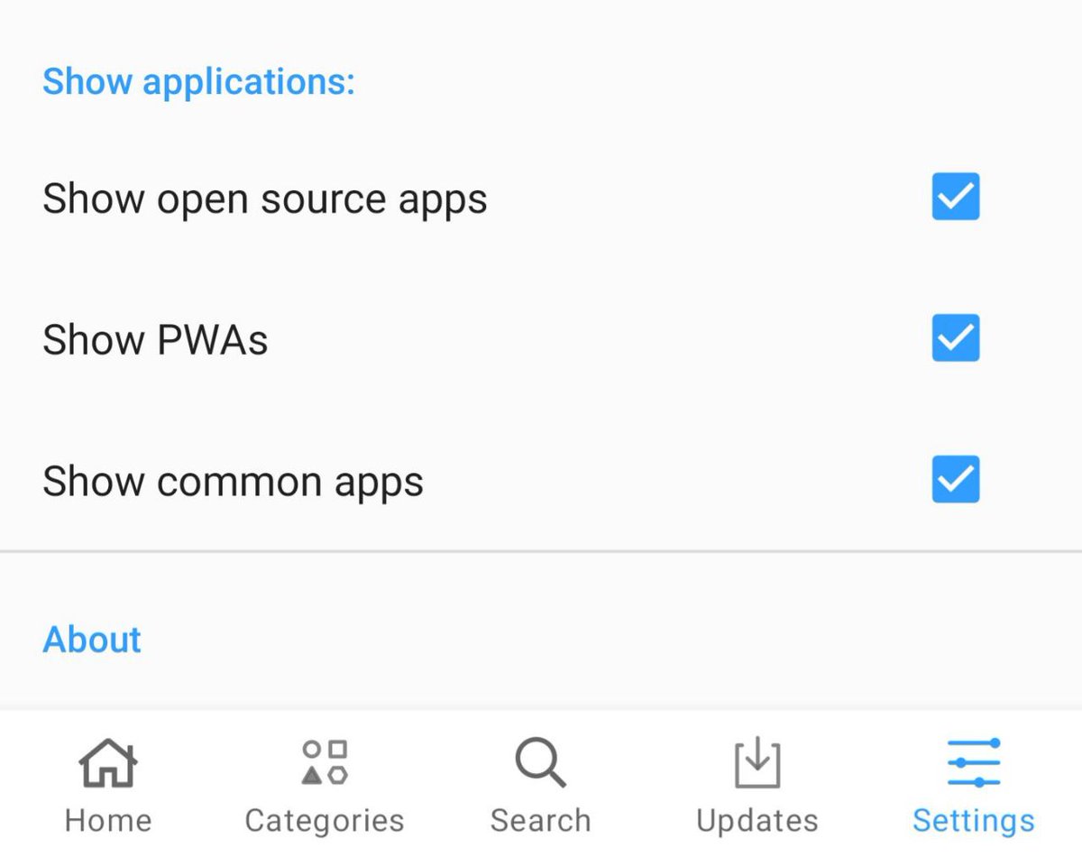 gael_duval's tweet photo. 1/3 /e/OS has added support for Progressive Web Apps since 2019 ๐ช
We are also evaluating the opportunity to add support for #miniapps and #quickapps @OW2QuickApps ๐ค
This move to web technologies for mobile apps is needed if we want to break free from... https://t.co/Oj0hWRPvVI