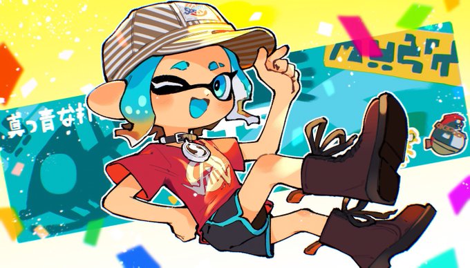 お誕生日おめでとうゴザイマス!!!!メデタイ!!!#Splatoon3 #そなあーと #𝑺𝒐𝒏𝑨𝒓𝒕 