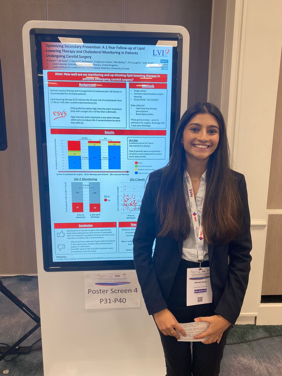 LeedsVascular's tweet image. Brilliant effort from three of our medical students presenting at #VSASM22  Penny Sucharitkul, Beth Bracewell and Mehak Sood! With Penny scooping the Med student prize and Mehak the poster prize @profdjascott @DrMarcBailey @coughlin_pa