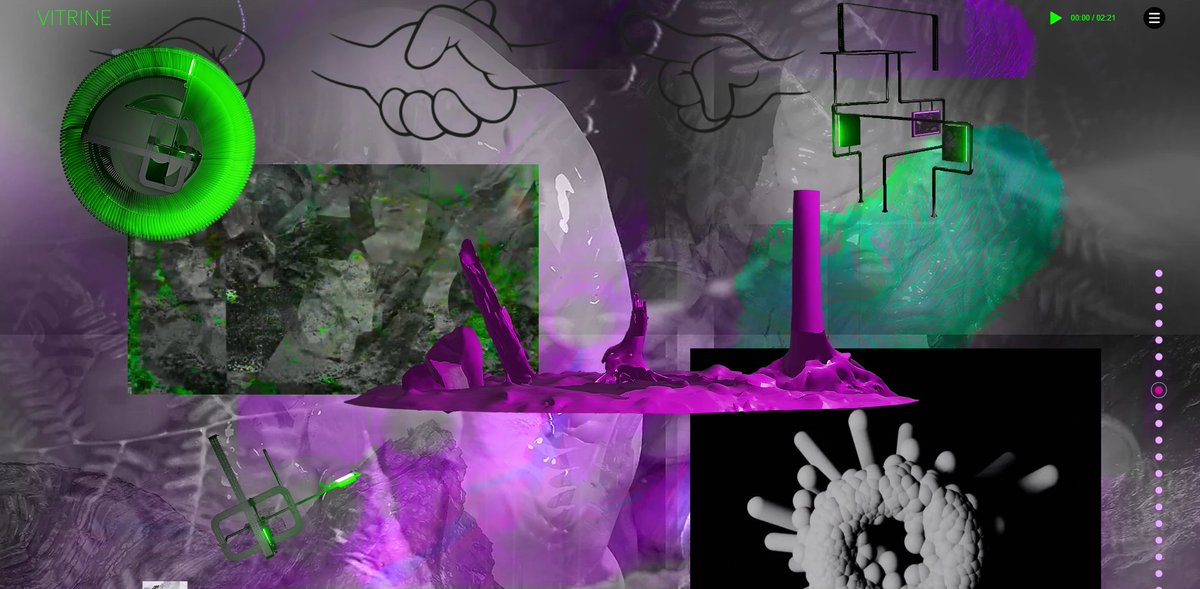 Will_Kendrick's tweet photo. New show is up on @VITRINEgallery #vitrinedigital platform. go check it out. Some new editions available through the site. #sculpture #video #digitalart #nfts #tezos #CleanNFTs #NFTCommuntiy #gm #LFG https://t.co/nOD4WuLLLR