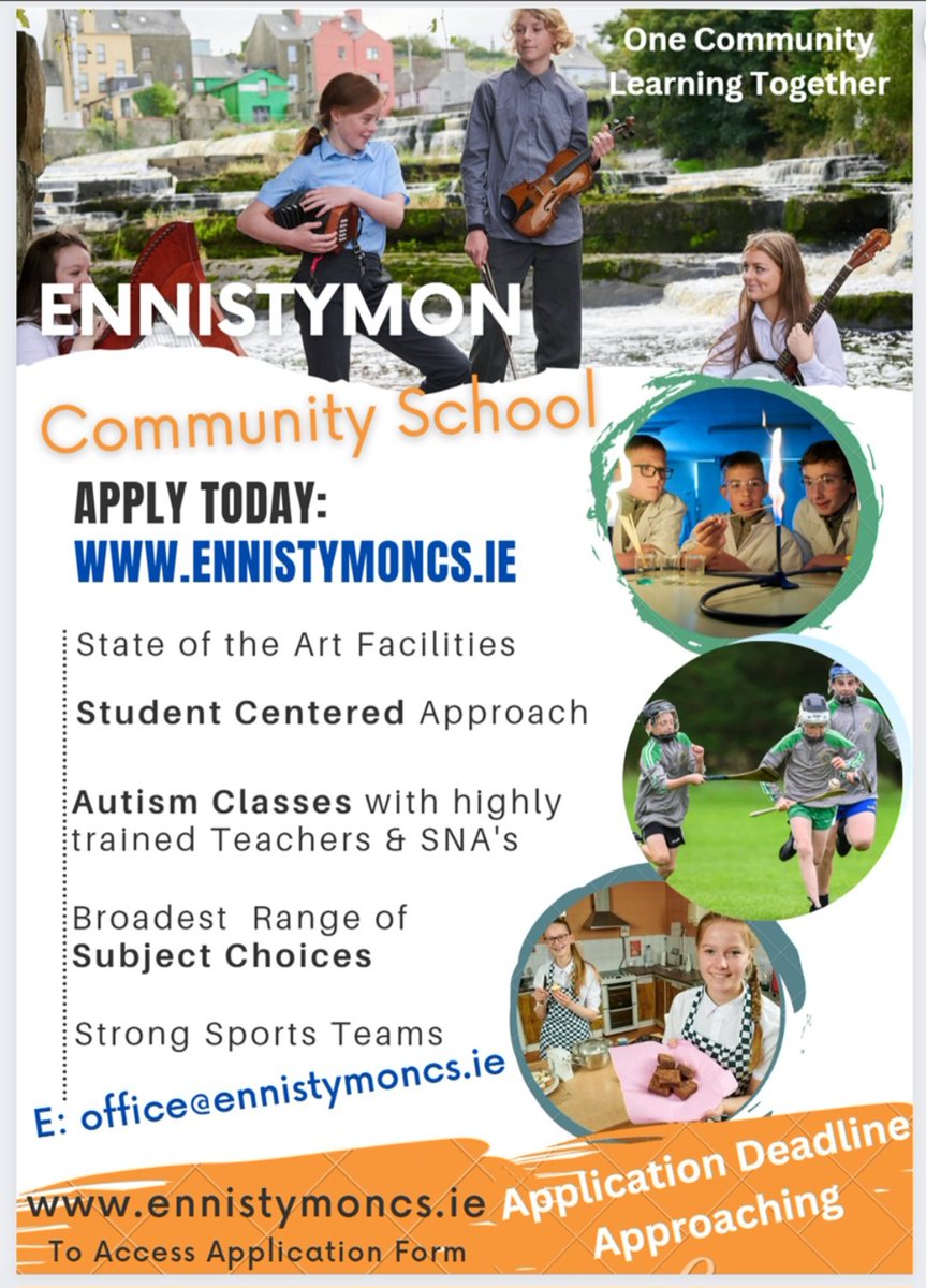 Ennistymon Community School tweet media