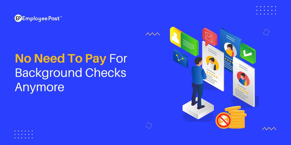 employeepast's tweet photo. Background checks are costly, but skipping them is not the solution. Employeepast understands your pain and is offering background check services FREE.  
Want to know how? Want to know how? To learn more, read the blog given in the link below.
https://t.co/gGyzz2zqfO https://t.co/GfPb2U5kqR