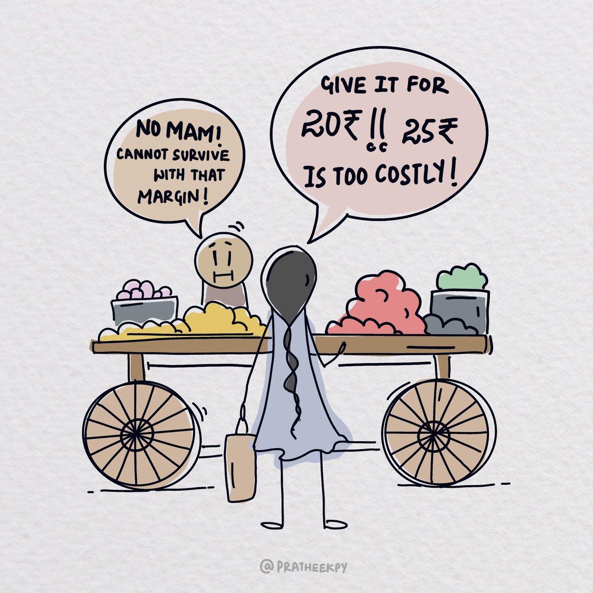 pratheekpy's tweet photo. Found this interesting conversation having on the streets. Daily sketchnoting
#sketchnoteideabook #sketchnoting #sketchnoters #visualrecording #graphicrecording #visualmaking https://t.co/lAI08zI88d