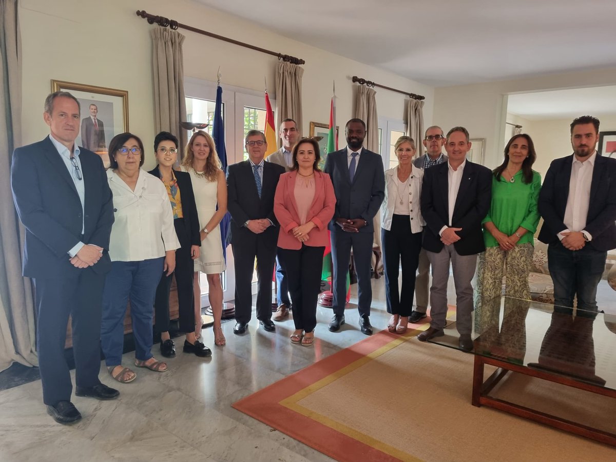 Intensa agenda de trabajo en Mauritania 🇲🇷 que están resultando muy fructífera

Gracias por la acogida <a href="/EmbEspMauritani/">Embajada de España en Mauritania</a>