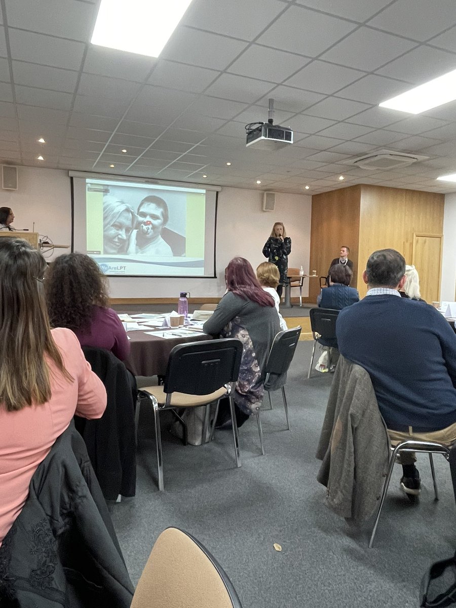 LPTnhs's tweet photo. Today we are relaunching our culture change programme Our Future Our Way with 80 plus change leaders - working together to ‘create high quality, compassionate care and well-being for all’. Our deputy CEO and HR director start off the day with the Board’s commitment #OFOW https://t.co/x9PVjoOT6l