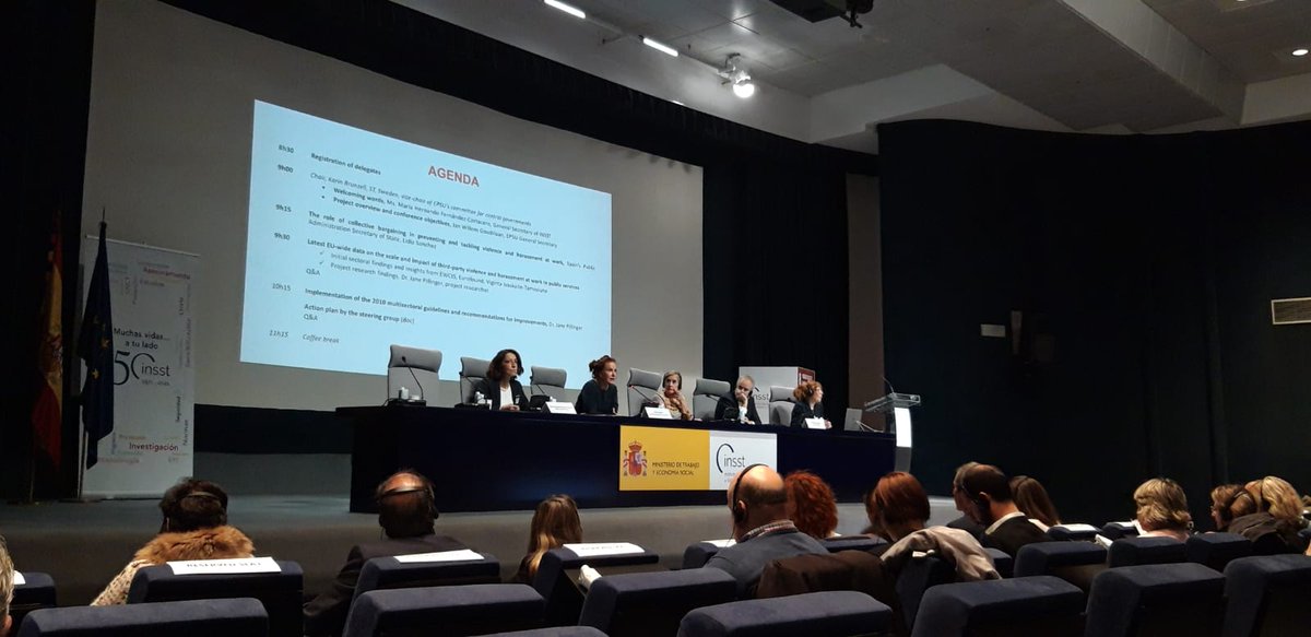 CESIunions's tweet photo. On the occasion of the #International #Day for the #Elimination of #Violence against #Women we are in #madrid 🇪🇸participating in a cross sectoral conference with @EPSUnions @ETF_Europe  @CCRECEMR @ETUCE_CSEE @CESIpress @UITPnews @Hospeem @ETNOAssociation 

#25Nov👩💪 https://t.co/tfpkh2rZKJ