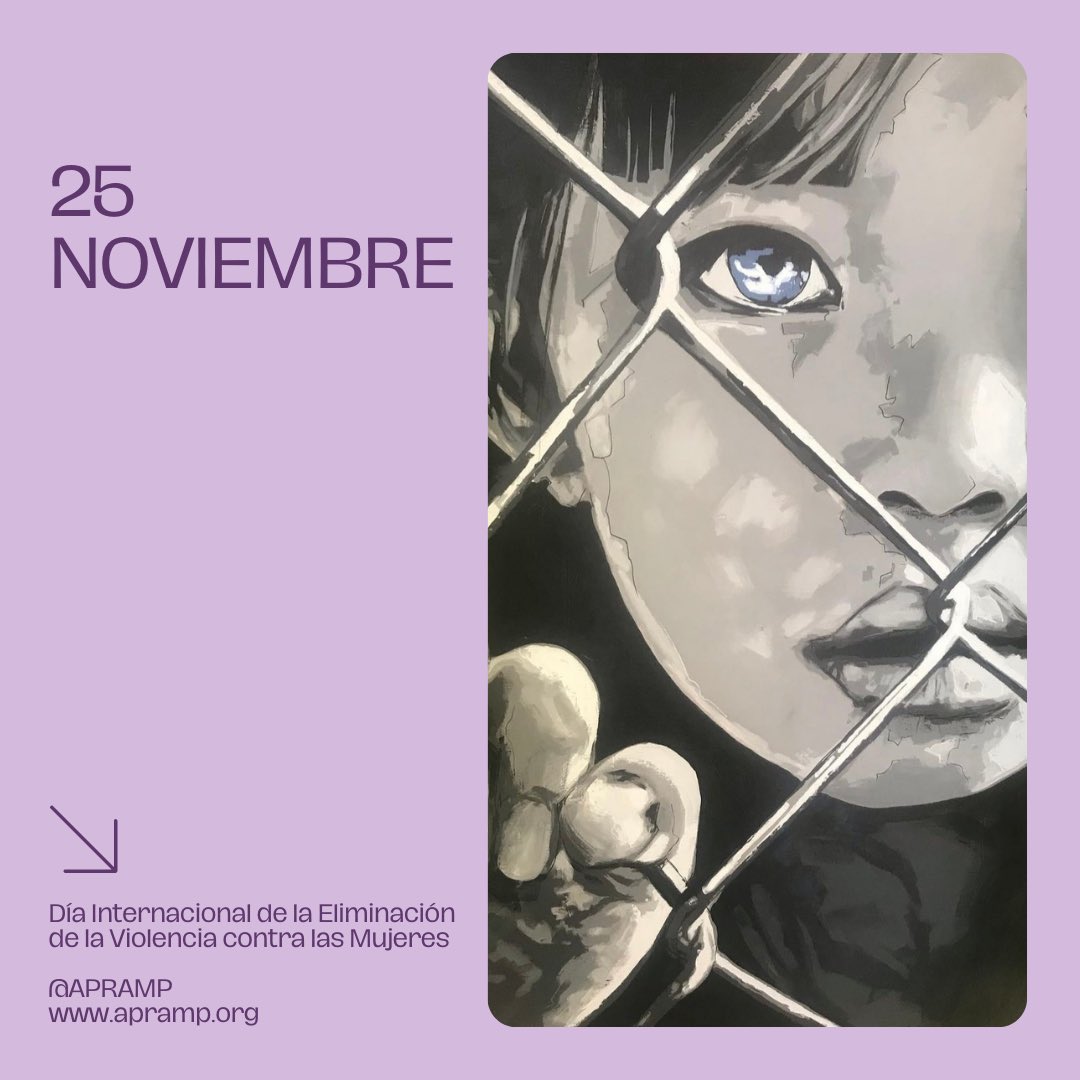 #25N La explotación sexual es una forma brutal de violencia y desigualdad. Desde <a href="/APRAMP/">APRAMP</a> nos sumamos este y todos los días #DíaContraLaViolenciaDeGénero #ContraLaTrata
#25noviembre #ExplotaciónSexual