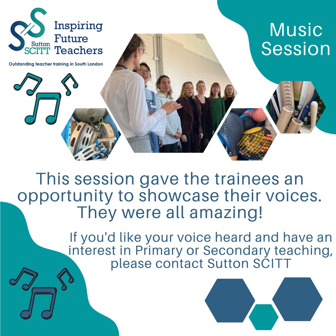 SuttonTeach's tweet photo. Our trainees thoroughly enjoyed their Music session.  Their singing performance blew us away! 

If you think you can bring this kind of enthusiasm to the classroom, please contact Sutton SCITT to find out more.
#suttonscitt #suttonteach #getintoteaching #nowteach #dfe https://t.co/5dzCjyUvGU