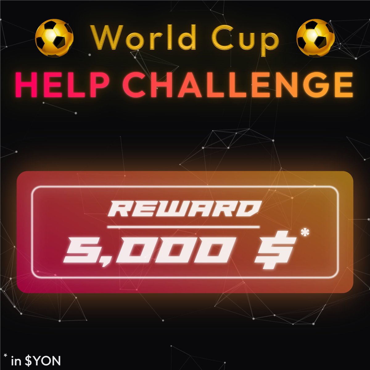 yesorno_jeu's tweet photo. 1/ Help us choose the creative for our ad campaign / World Cup. 5 of those who selected the final one will share the reward 🤑 (in $yon). Rules on next tw ;) https://t.co/iEzV9jmTh8