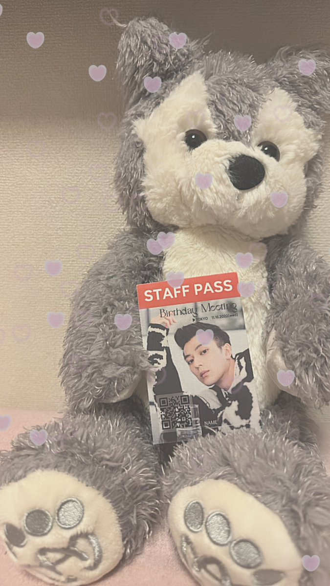 mimck2_m's tweet photo. 今回のスタッフパスはいつもより特別だね🥺🥺🫶🏻
サプライズありがとうまっけん( ᵕ ᵕ̩̩ )

@Mackenyu1116 
@MackenFofficial https://t.co/63JFFqC6U1