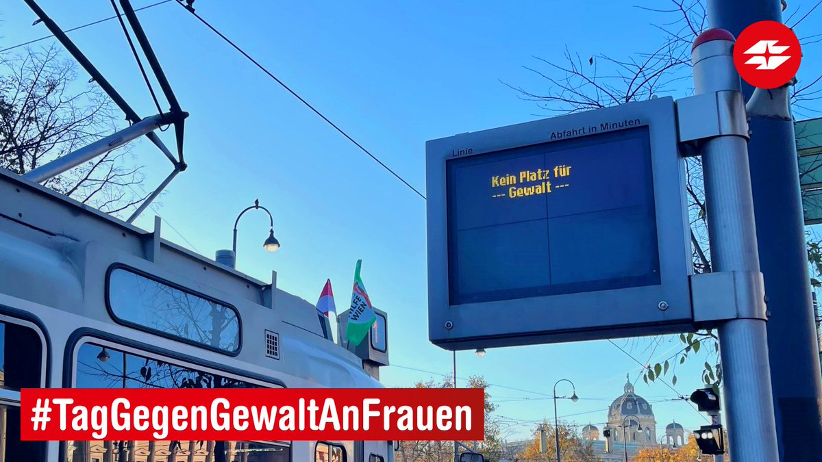 In den Öffis sollen sich alle sicher fühlen. Deshalb sind die Bahnsteige und Fahrzeuge hell beleuchtet und mit 13.000 Kameras und 2.500 Notsprecheinrichtungen ausgestattet. Außerdem ist unser Sicherheits- &amp; Serviceteam unterwegs. (1/4) #TagGegenGewaltAnFrauen