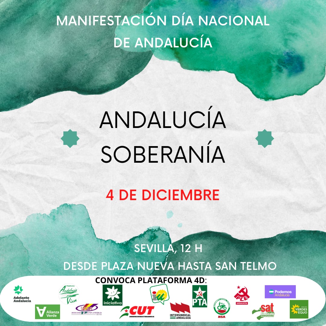 MSA_MedioRural's tweet photo. El 4D el medio rural andaluz alzará la voz contra las injusticias, los derechos sociales, laborales y la soberanía de Andalucía. https://t.co/gKyetmI3Dp