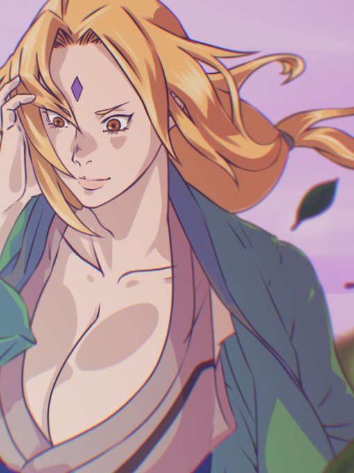 昔描いた綱手ポイっ 