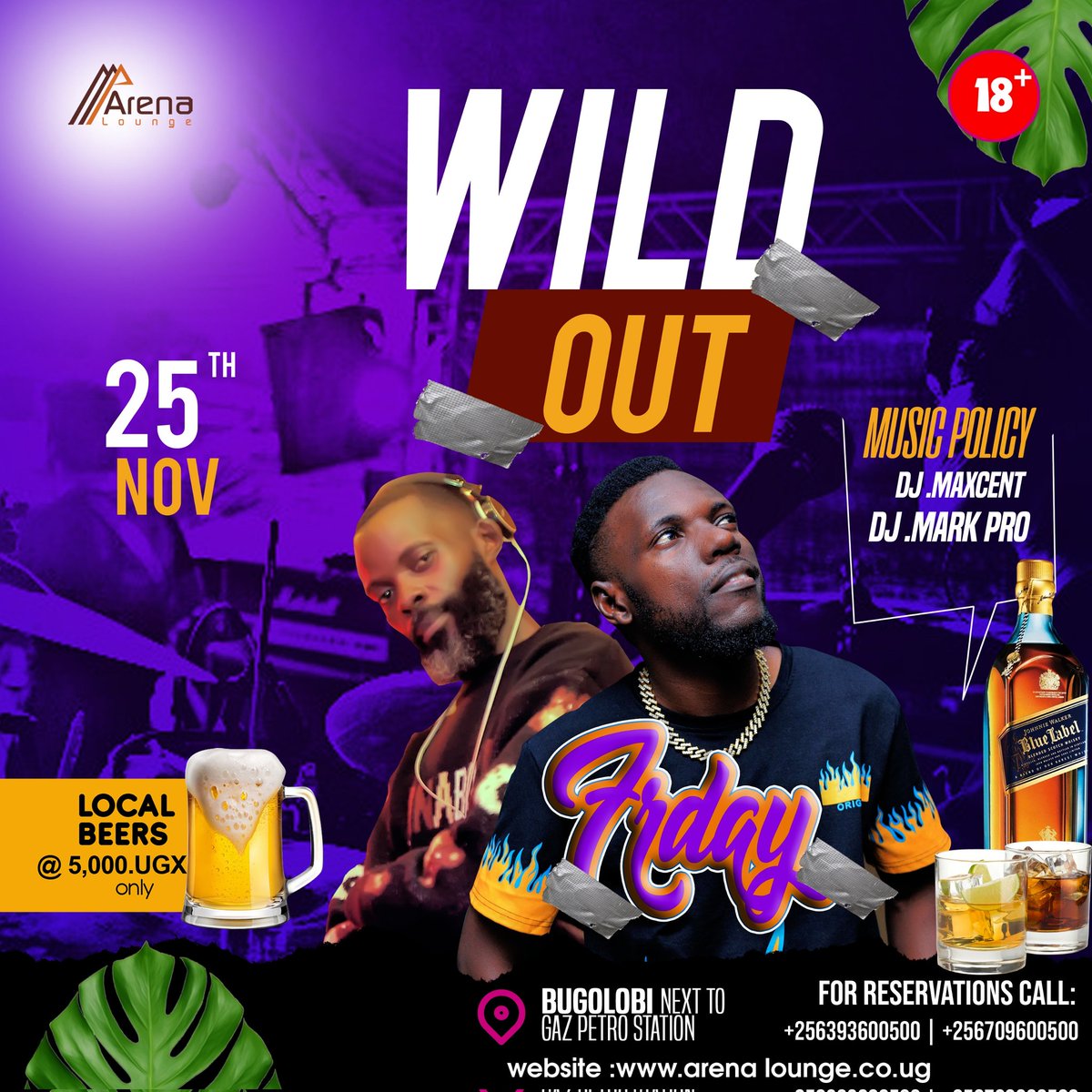 DeejMaxcent's tweet photo. Sawa yaku, sawa ya kukikuba,
@ArenaBugoloobi #WildOutFriday https://t.co/R3upyEXgLR