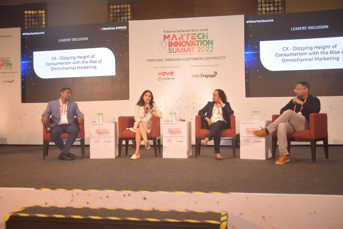 FinancialXpress's tweet photo. Our Speakers discussed the most exclusive insights on 'Customer Experience: The Essential Upgrade' only at #FEMartechSummit.
#FEMartechSummit #Omnichannel #Customer #CX https://t.co/H8J7Qp4qBw