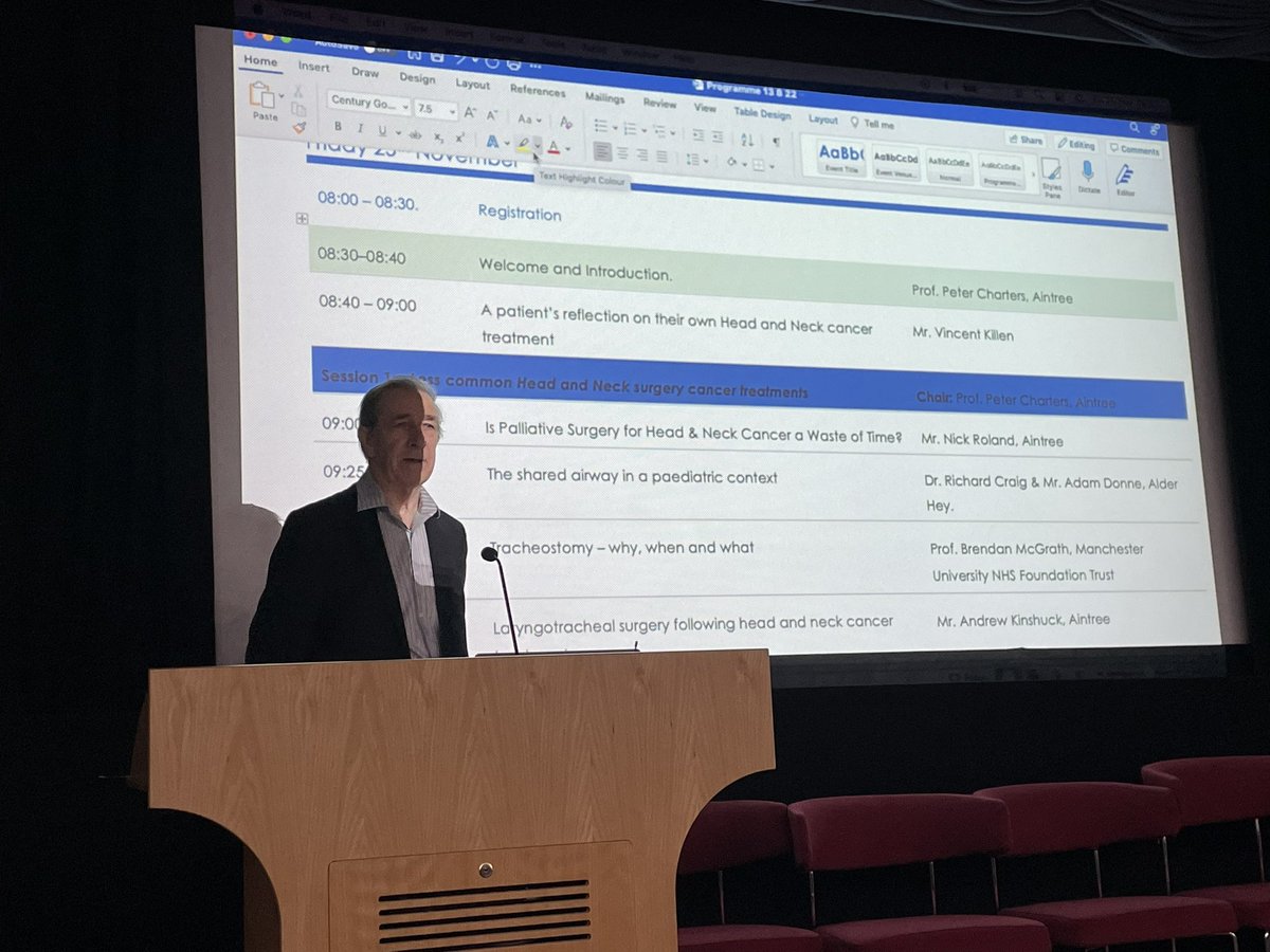 SeeCharters's tweet photo. Great start at the symposium with patient experience. It’s not everyday we see and hear from a patient who has been through a long and hard journey of oral cancer. Very humbling. https://t.co/62iMwQqRDh