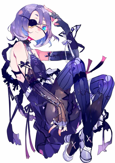 色鮮やかなゴスみのあるイラストを描いてます#冬の創作クラスタフォロー祭り #絵描きさんと繫がりたい 
