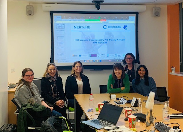 NEPTuNE Scholars, PIs and PM met for another live Study Day in the INFANT Centre. Great talks on CP from Brian Walsh and Neurodev from Deirdre Murray. Thank you! @hrb @tcd #cerebralpalsy @ucc @infantcentre @NUIGMedicine #nbci #everybabycounts #mumsmatter