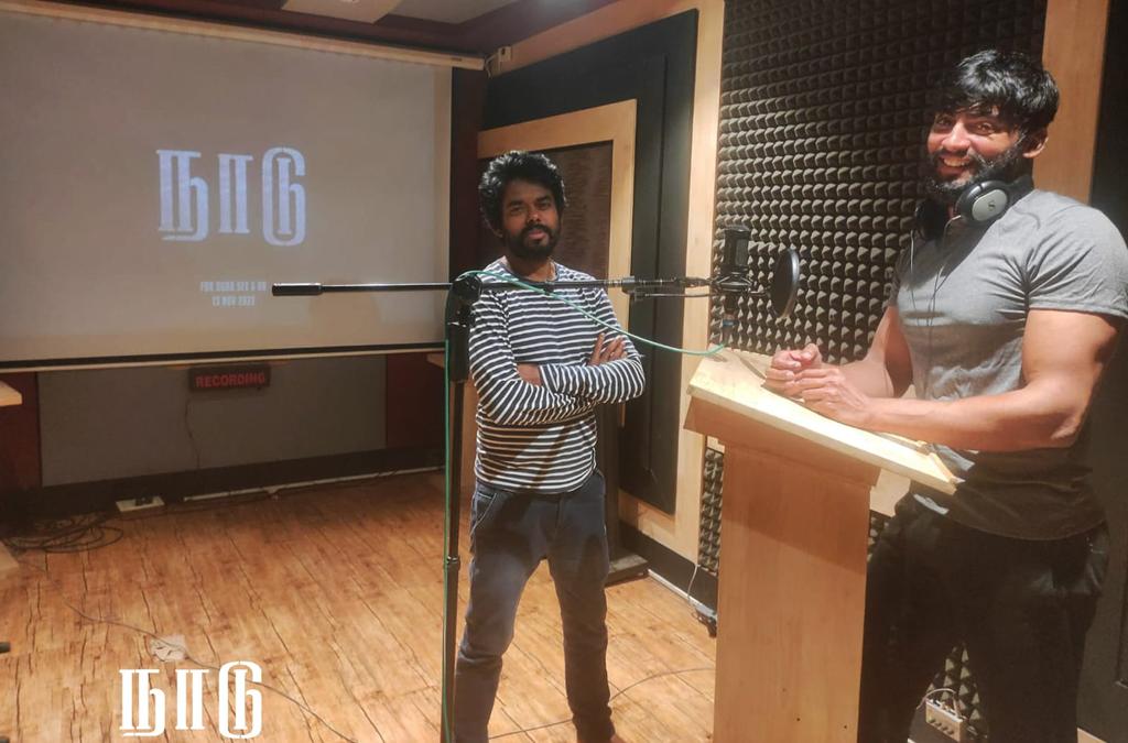 todaymygame's tweet photo. #Naadu Dubbing Wrapped Up Recent Clicks 📸😍❤️💥🔥
#Naadu #MSaravanan #Tharshan #InbaRavikumar #MahimaNambiar #CSathya #ShakthiDOP #ponkathiresh #LalgudiNIlayaraja #PraveenKumar #CaptainMPAnand #StarviewDigital #SriArchMedia #Chakra #Raj https://t.co/lBlinRyzwf