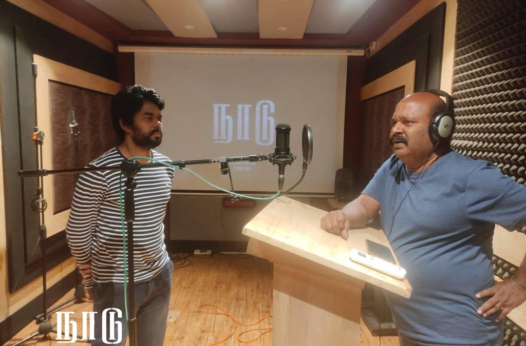 todaymygame's tweet photo. #Naadu Dubbing Wrapped Up Recent Clicks 📸😍❤️💥🔥
#Naadu #MSaravanan #Tharshan #InbaRavikumar #MahimaNambiar #CSathya #ShakthiDOP #ponkathiresh #LalgudiNIlayaraja #PraveenKumar #CaptainMPAnand #StarviewDigital #SriArchMedia #Chakra #Raj https://t.co/lBlinRyzwf