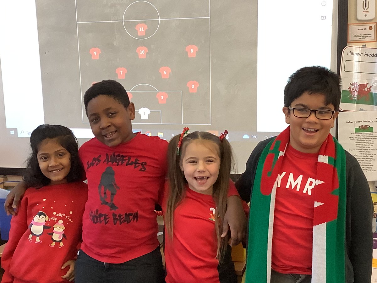 StJosephsRCPri2's tweet photo. St Teilo are thinking about ’Showing Racism the Red Card’, making a dream team for ourselves, who best supports us in our own lives! #RedCardResources #ShowRacismtheRedCard #teamwales22 https://t.co/a5t3TIKE23