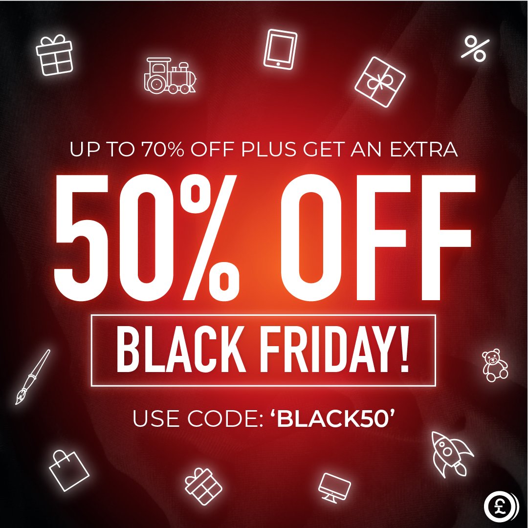 NEW TOYS ADDED! 🧸

This #blackfriday you can get 50% off over 300 of our toys, books &amp; more! Head over to our Black Friday collection today, add your favourite items to your basket &amp; use code: BLACK50 at the checkout 🖤

Shop now whilst stock lasts!
bit.ly/3fABYbl