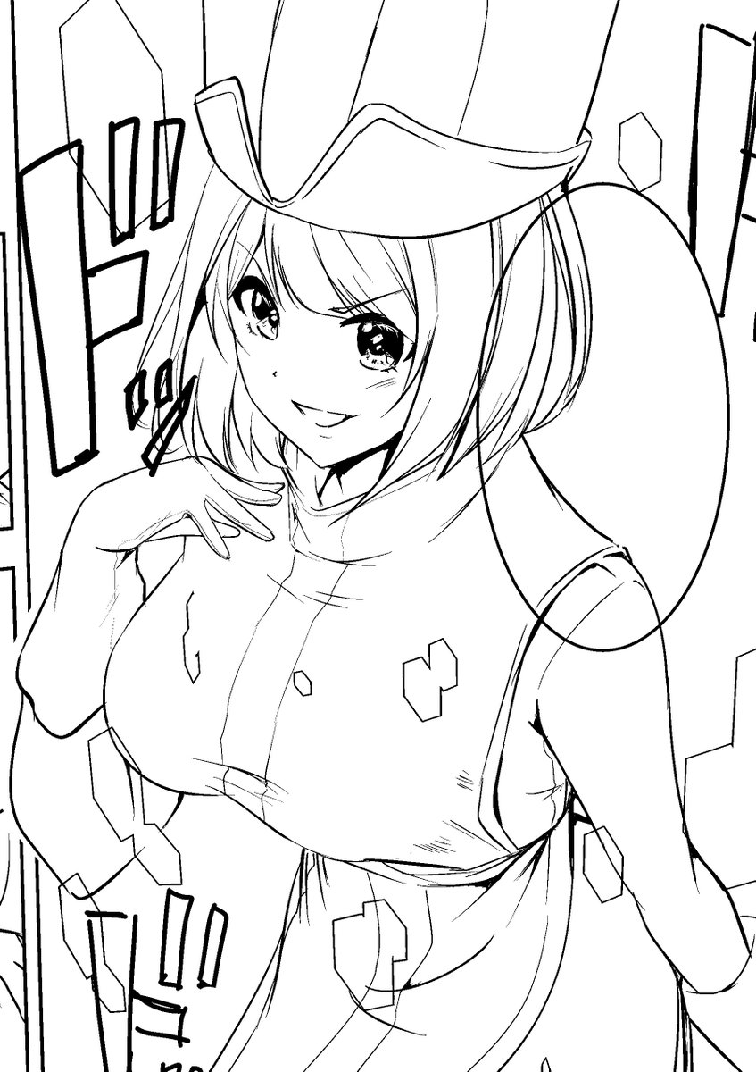 僧侶さん、滅茶カッコよく描けた! 