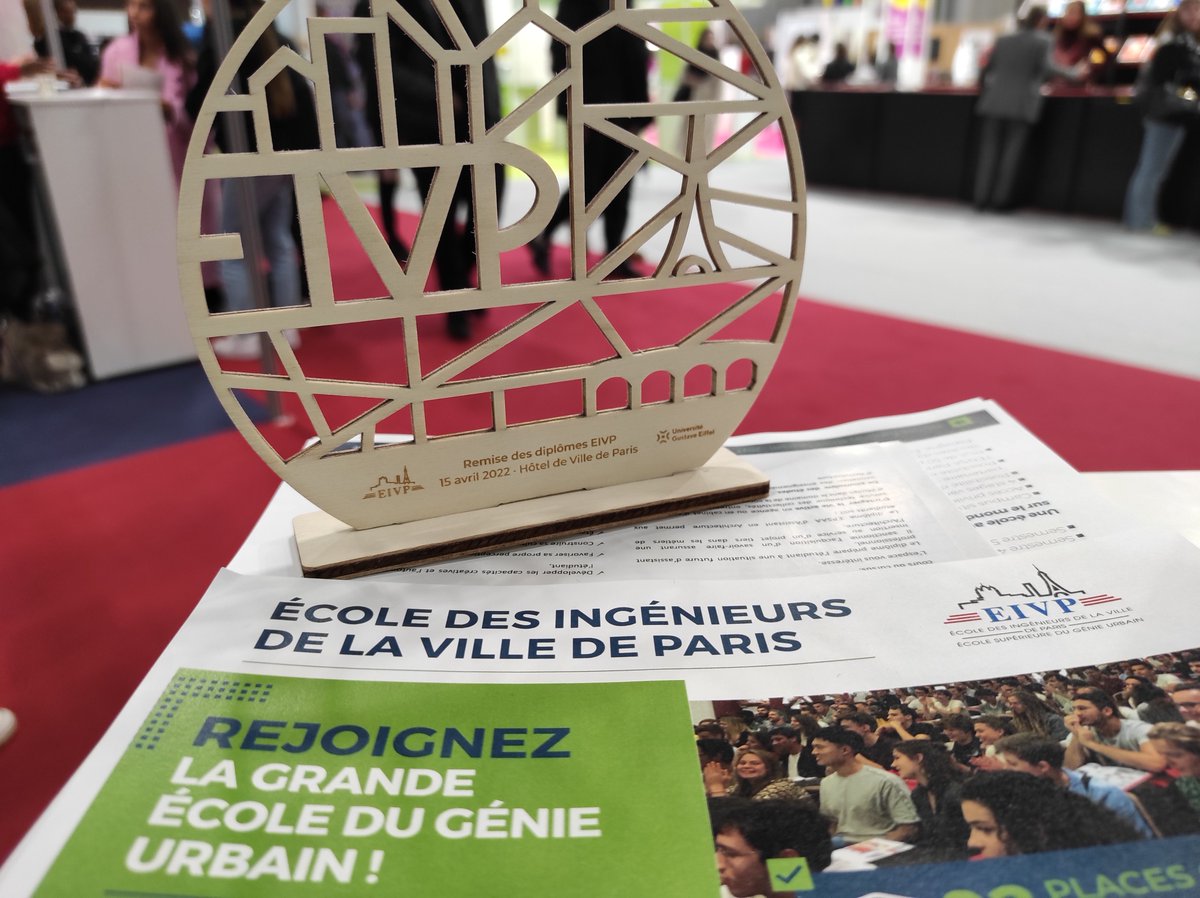 [#Salon] Nous vous attendons #nombreux au Salon européen de l'éducation <a href="/letudiant/">l'Etudiant</a> pour en savoir plus sur les formations de l'<a href="/eivp_paris/">.</a> 👋 
📍 RDV sur le #stand U19 de l'@UGustaveEiffel, Pavillon 6, Parc des Expositions de la Porte de Versailles ! 
➡️ lnkd.in/eHEEr94X