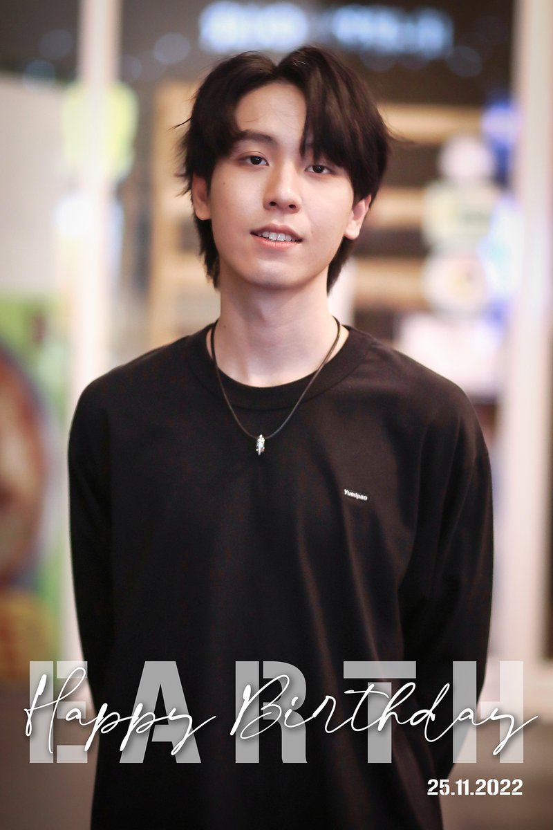 devilshappiness's tweet photo. If too old = over qualified  
Too young = No experience  
Then.. The perfect age = You.  
Happy 22nd Birthday 🎂
@earthcharudech 

#EarthJaru
#HBD22ndEarthJaru https://t.co/HTcFBNKW8d