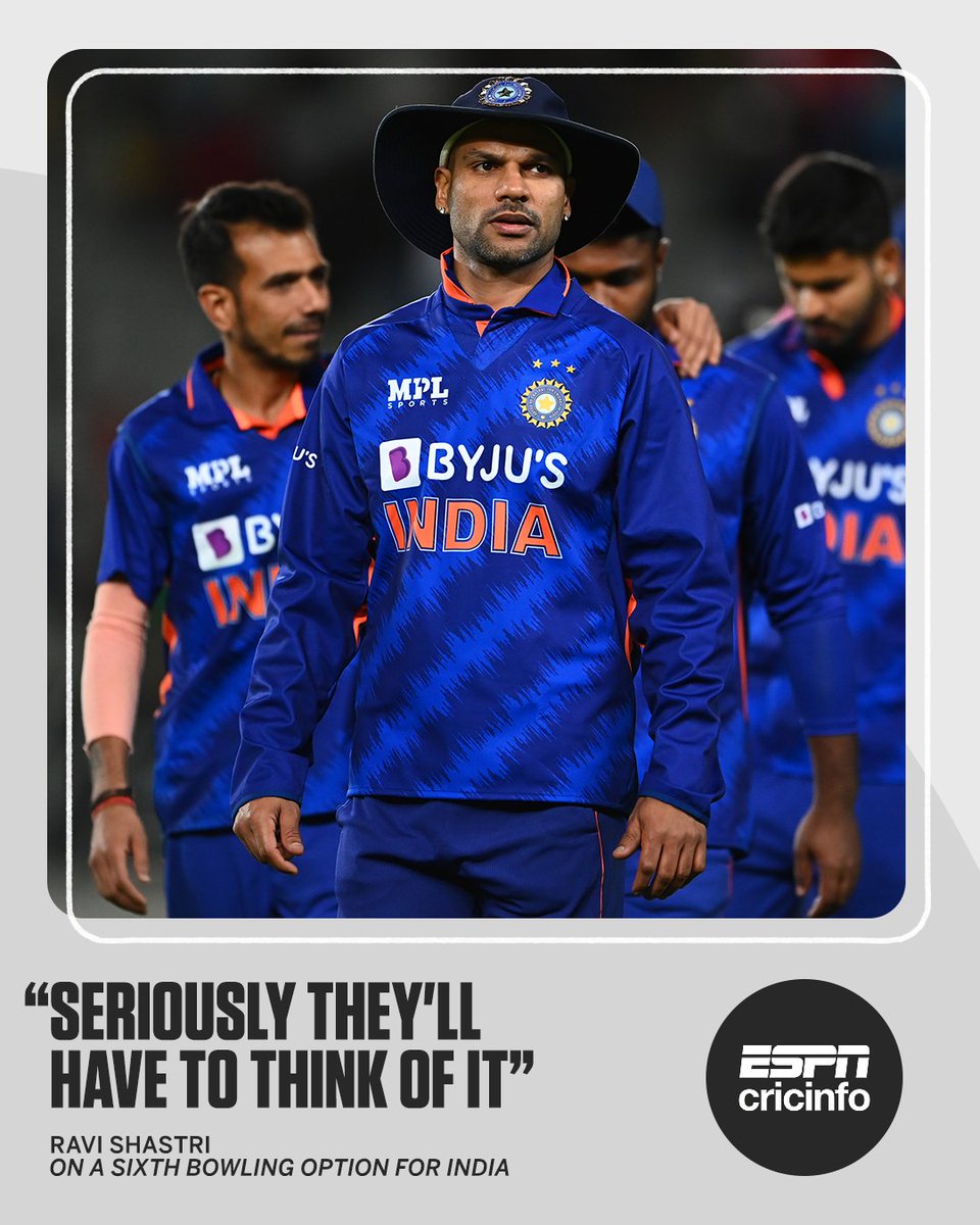 cricinfo's tweet photo. India may need a sixth bowling option in their XI #NZvIND 

The options are Deepak Chahar, Hooda or Kuldeep - but in place of whom? https://t.co/vPL9lhlGQC