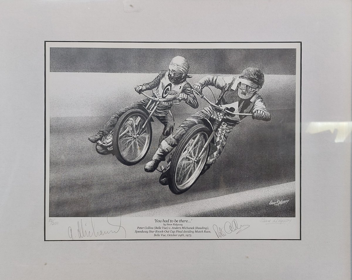 bellevuebrian's tweet photo. What a great evening with Peter Collins @NSSCspeedway. And it's just over 49 years (or 17,928 days) since 'You had to be there ...' for the KO Cup run-off on 24 October 1973. https://t.co/xwAQPvHV3k