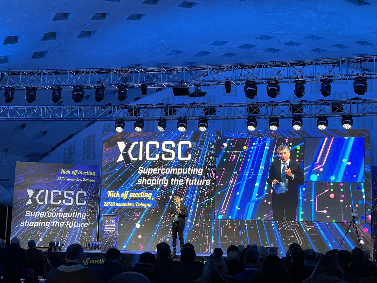 Oggi al #tecnopolo di #Bologna per la prima occasione di incontro dei #partner della #fondazione #ISCS del Centro Nazionale di #ricerca #HPC, #bigdata e #quantum #computing  <a href="/Sogei_SpA/">Sogei</a> <a href="/andreaquacivi/">Andrea Quacivi</a> <a href="/MaurizioStumbo/">Maurizio Stumbo</a> <a href="/titta/">Tiziana Cascioli</a> <a href="/AndreaIsidori_/">Andrea Isidori</a>