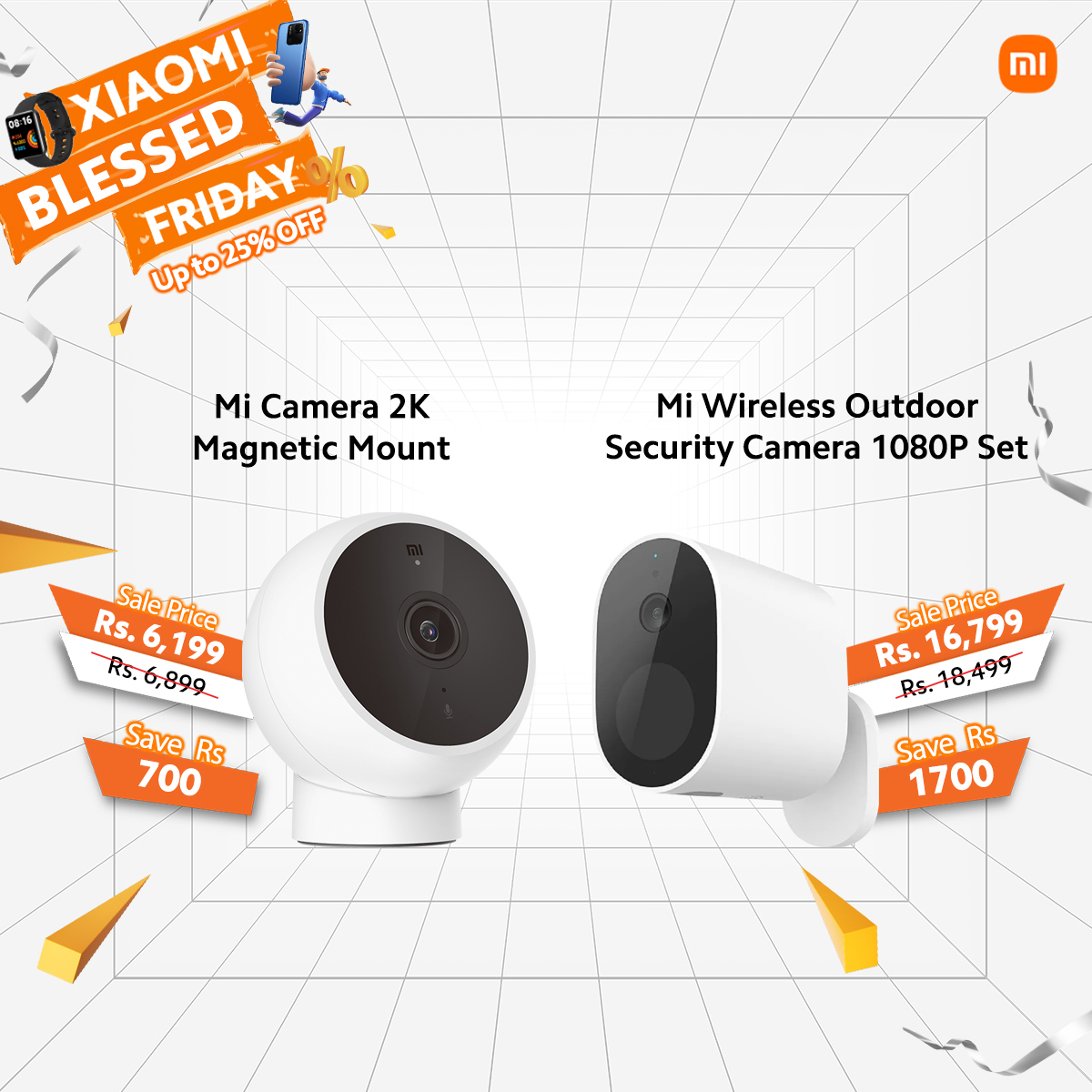 MistorePk's tweet photo. Hey Mi fans! Xiaomi Blessed Friday Sale brings you super discount offers on your favorite products.

Shop yours Today in #BlessedFridaySale to save more only on #MistorePk.

Order here: https://t.co/OAIgDUGc2S
#Xiaomi #Sale #Discounts #gaming #PUBG https://t.co/sze2eHwI8U