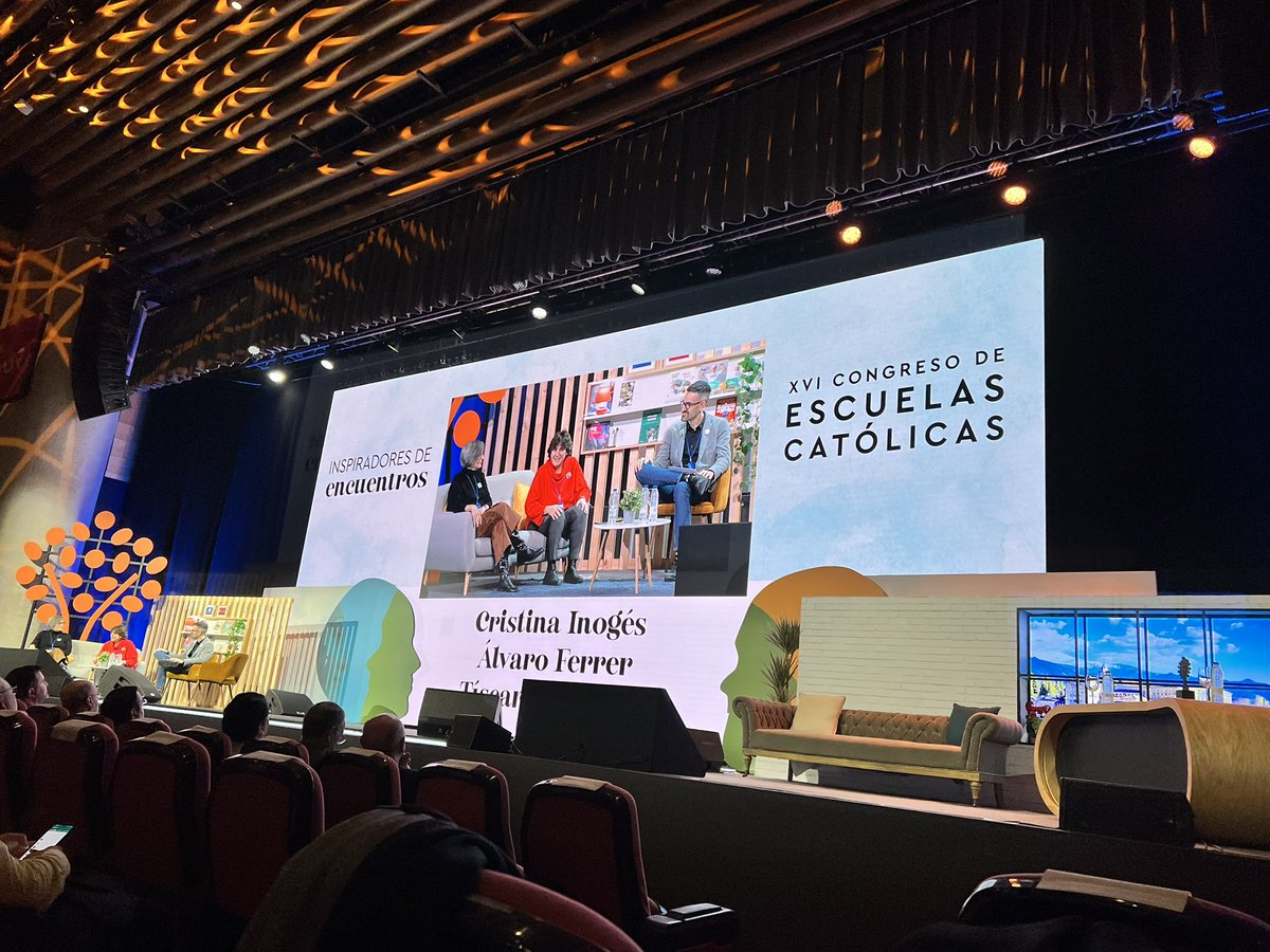 “No os dejéis convencer que no sois el futuro de nada, sois el presente de todo. Sin prejuicios contra los jóvenes.” <a href="/Crisinogessanz/">Cristina Inogés Sanz</a> <a href="/ecatolicas/">Escuelas Católicas</a> #InspiradoresDeEncuentro #EncuentroConElOtro