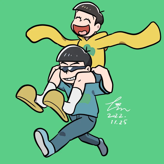 次男と五男 