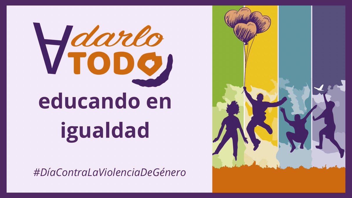 #DíaContraLaViolenciadeGénero

Nuestro recuerdo, apoyo y cercanía a quienes sufren o han sufrido este tipo de violencia. 

Con nuestro compromiso con la #educación en igualdad, deseamos aportar nuestro granito de arena para conseguir erradicarla.

#25N | #NiUnaMenos